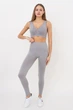 Бесшовный женский топ с эффектом push-up из микрофибры Giulia TOP SHAPE L/XL Grey-griffin, Бесшовный женский топ - изображение 5