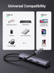Hub USB Ugreen CM473 4-in-1 USB Type-C to 4xUSB 3.0 HUB Space Gray (20841) - obraz 3