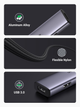Hub USB Ugreen CM473 4-in-1 USB Type-C to 4xUSB 3.0 HUB Space Gray (20841) - obraz 4
