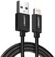 Kabel Ugreen US155 USB-A 2.0 — Lightning MFI 1 m Nickel Plated Black (90402190) - obraz 3