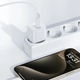 Ładowarka sieciowa Acefast A73 mini PD20W GaN single USB-C charger set C3-03 White (6974316282655) - obraz 5