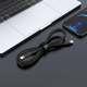 Kabel Acefast C2-01 Type-C to iP 3A 20W 1.2 m silikon, zinc connectors Black (AFC2-01B) - obraz 2