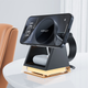 Ładowarka bezprzewodowa Acefast E17 desktop 3-in-1 wireless charging holder Black (6974316282815) - obraz 6