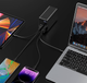 Powerbank Choetech 27000mAh 222.5W 2xUSB-C PD3.0 100+100W 2xUSB-A QC3.0 22W Black (B635-BK) - obraz 8