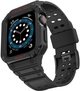 Pasek z etui Hurtel Protect Strap Band do Apple Watch 38/40/41 mm Black (9145576231524) - obraz 1