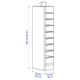 Стелаж SKUBB IKEA 101.855.88 білий - зображення 6