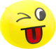 Іграшка-антистрес LEAN Toys Emoji 9 см 20190 Yellow (5905991023753) - зображення 2