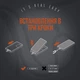 Универсальный ремешок-шнурок для смартфона, Rope, Black Tangerine, нейлоновый, прочный, регулируемый по длине, с держателем для чехлов с вырезом для зарядки, кросбоди, подходит для ношения на шее и через плечо, ArmorStandart (ARM76094) - изображение 5