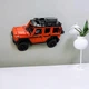 Кронштейн / Настінне 3D Кріплення для Фірмового конструктора Technic Mercedes-Benz G 500 тримач для Мерседес на Стіну (42177) - Чорний - зображення 2