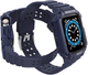 Pasek z etui Hurtel Protect Strap Band do Apple Watch 38/40/41 mm Blue (9145576231630) - obraz 3