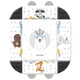 Развивающий интерактивный коврик для новорожденных 100х110 см RicokidsBoho - изображение 4