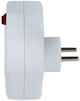 Rozgałęźnik sieciowy Esperanza ELK311W 2 gniazda USB-A, Type-C White - obraz 4