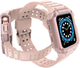Pasek z etui Hurtel Protect Strap Band do Apple Watch 38/40/41 mm Pink (9145576231623) - obraz 3