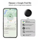 GPS Трекер для Android, брелок Anti-lost Tracker - чорний - изображение 3