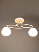 Люстра LK-736C/2 E27 WH+FG - изображение 3