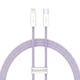 Кабель Baseus Dynamic Series Fast Charging Type-C to Lightning 20W (1m) purple - изображение 1