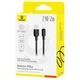 Кабель Baseus Silky Series Fast Charging Lightning 2.4A (2m) black - изображение 2