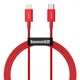 Кабель Baseus Superior Series Fast Charging Type-C to Lightning PD 20W (1m) red - изображение 1
