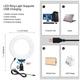 Комплект блогера Puluz PKT3028 4в1 (постоянный свет, штативное крепление, держатель для телефона, микрофон) - изображение 4
