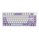 Клавиатура проводная AJAZZ Ak820 Фиолетовая - изображение 2