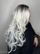 Перука жіноча довга хвиляста Hairin Heaven термостійка омбре світлий блонд з темним коренем - зображення 8