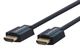 Кабель монітора-сигнальний ClickTronic HDMI M/M 2.0m v2.1 8K@60Hz UHD HDR Casual OFC синій(75.04.0990) - зображення 1