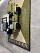 Арт Держатель Рамка 80x50 см. на Стену для Фирменного Конструктора Technic Land Rover Defender (42110) / Подставка на Стену для Ленд Ровер Дефендер - Type-B - изображение 10