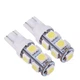 Комплект светодиодных ламп NAPO T10-5050-9smd W5W T10 цвет свечения белый 10 шт - изображение 2