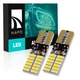 Комплект светодиодных ламп NAPO T10-3014-24smd W5W T10 цвет свечения белый 2 шт - изображение 1
