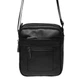 Шкіряна сумка Borsa Leather 10m223-black - зображення 2
