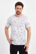 Футболка с принтом Trend Collection BAT 36080-1 Белый (BEYAZ) 4XL - изображение 1