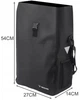 Багажна велосумка Trizand 15L Чорний (S00021203 black) - зображення 3