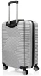 Чемодан пластиковый GD Polo малый 45L Серебристый (60k001 small silver) - изображение 3