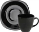 Чайний набір Luminarc Carine Black/White 220 мл 12 предметів 2371D LUM - зображення 4