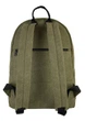 Рюкзак Exodus Leather Canvas R1403EX065 28х38х11 см Хакі (hub_rfk11c) - зображення 2
