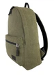 Рюкзак Exodus Leather Canvas R1403EX065 28х38х11 см Хакі (hub_rfk11c) - зображення 3