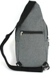 Рюкзак однолямковий Wallaby Сірий (112 grey) - зображення 3