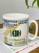 Чашка керамическая 800 мл "Доллар" XXL Olens 102-018/3236 - изображение 2