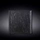 Тарілка квадратна SLATESTONE BLACK 21,5 х 21,5 см Wilmax WL-661106/A - зображення 4