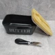 Масленка керамическая с ножом матовая "Butter" A-Plus 0480 - изображение 3