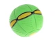 Складний ігровий м'яч-трансформер Bambi Flat Ball Disc Літальна тарілка 150 мм Зелений (3245524каїв) - зображення 1