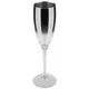 Набор бокалов для шампанского Luminarc Delice Mist J9399/4 160 мл 6 шт Черно-прозрачный (23553) - изображение 1