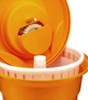 Сушка для зелени и салата ручная One Chef 12 л Оранжевая - изображение 5