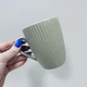 Чашка керамическая Astera Embossing RS-MG 11BK 330 мл Бежевый - изображение 3