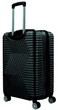 Чемодан пластиковый GD Polo средний 70L Черный (60k001 medium black) - изображение 2