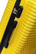 Чемодан пластиковый GD Polo малый 45L Желтый (60k001 small yellow) - изображение 5