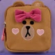 Рюкзак школьный ортопедический Yes S-104 Line Friends Pretty Choco, для девочек, сиреневый (559836) - изображение 5