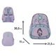 Рюкзак детский Yes K-34 Magical Unicorn, для девочек, сиреневый (550024) - изображение 9