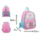 Рюкзак детский Yes K-34 Cute!, для девочек, розовый/голубой (550025) - изображение 10