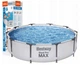 Каркасный бассейн Bestway Steel Pro Frame Pool 305x76см круглый (IND-56406) - изображение 2